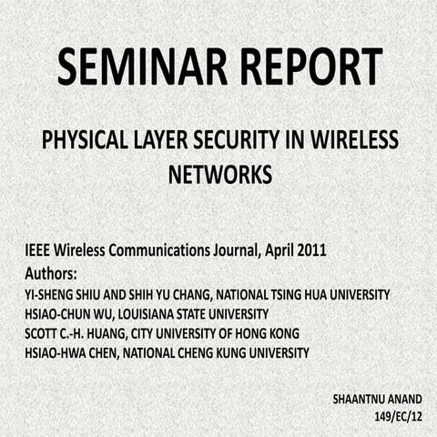 seminar presentation