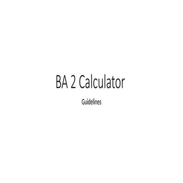 000 instructions for TI BA II Plus | PDF