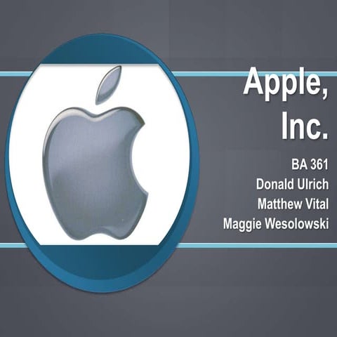 Ba 361 apple presentation