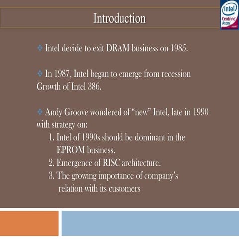 Intel inside History - At a glance [Most images are links to videos and ...
