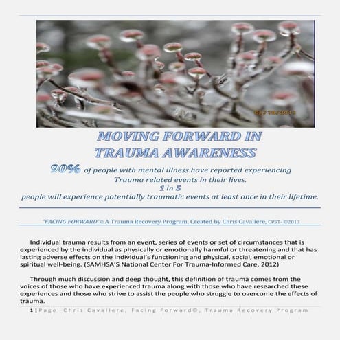 Moving Forward in Trauma Awareness PDF