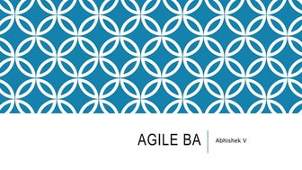 Ba ,agile and career prospects