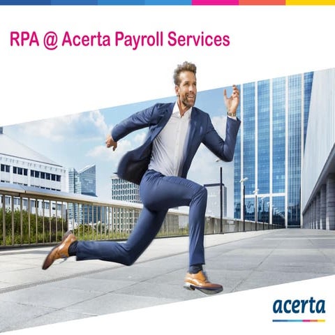 BA and Beyond 19 Autumn Event - Jurgen Claes - RPA at Acerta Payroll