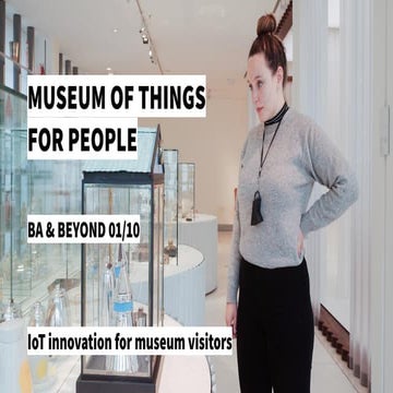 BA and Beyond 19 Autumn Event - Pieter-Jan Pauwels - Museum of Things for People