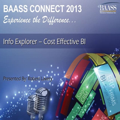 BAASS Connect 2013 - Info Explorer