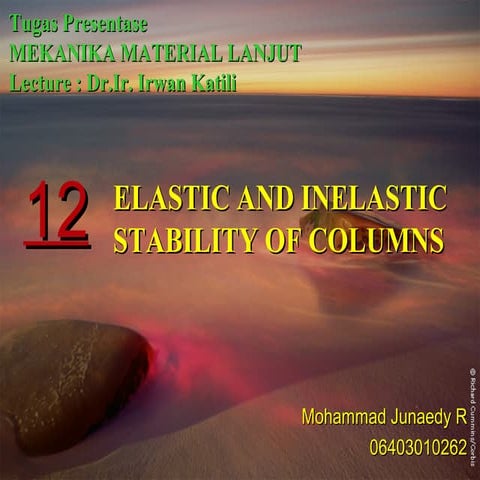Bab 12 mekanika material | PPT