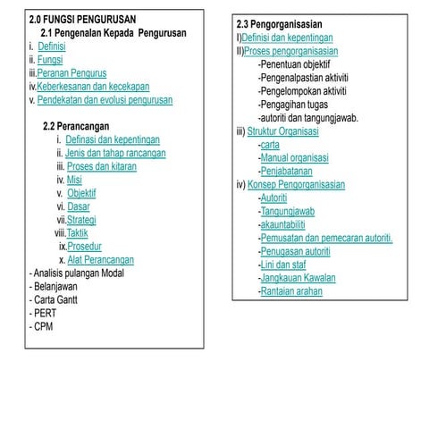 Bab 2-Fungsi Pengurusan