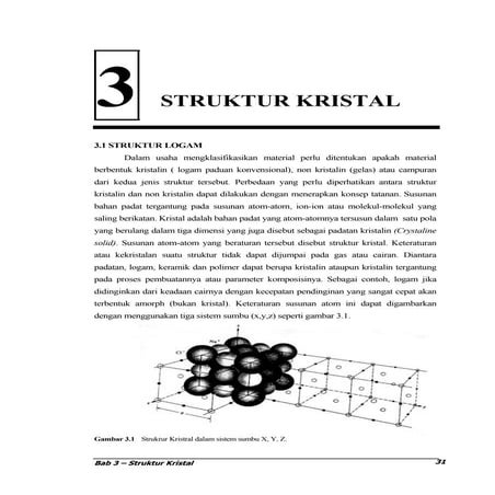 Bab 3-struktur-kristal