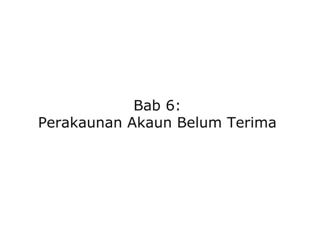 Akaun Belum Terima
