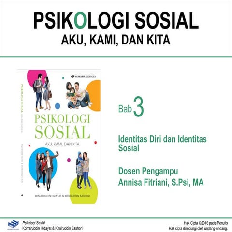Bab 03 - Identitas Diri & Identitas Sosial.ppt