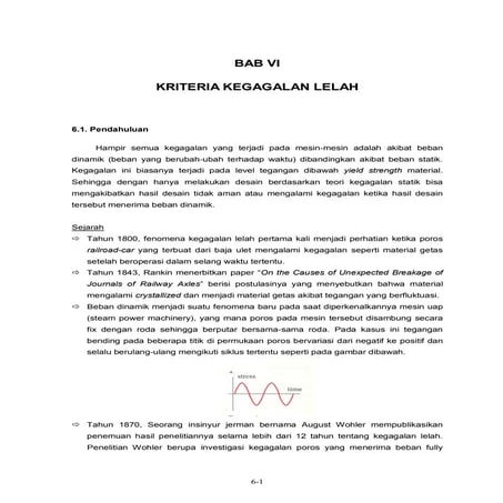 Bab 06 kriteria kegagalan lelah