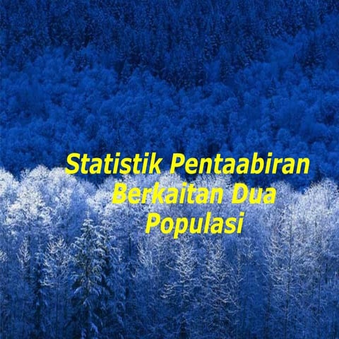 Statistik (Bab 8)