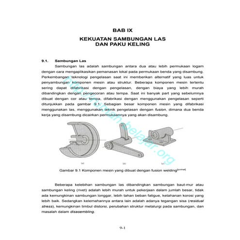 Bab 09 kekuatan sambungan las