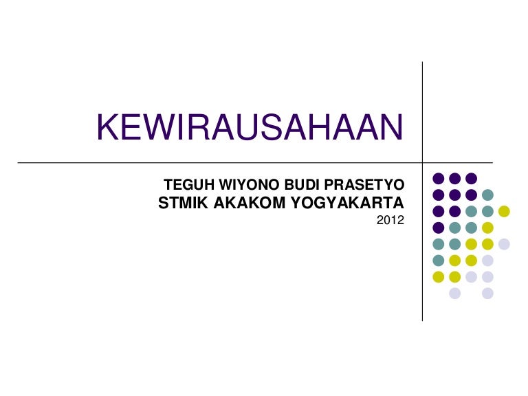 Materi Kewirausahaan Powerpoint Learning Docs