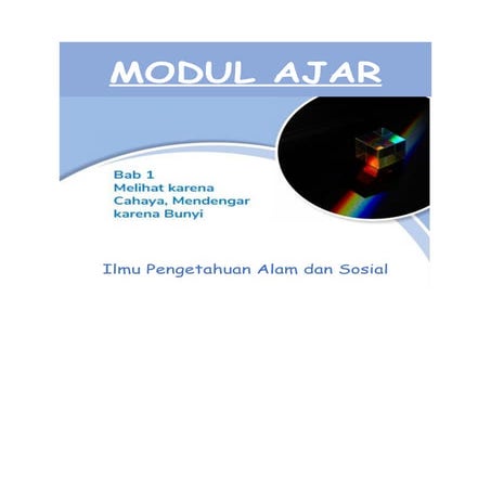 BAB 1 - MA Ilmu Pengetahuan Alam dan Sosial Kls 5_modul Ajar.docx