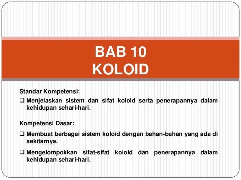 Bab 10 Koloid