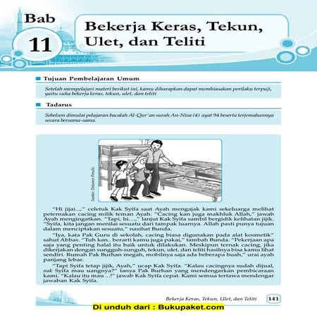 Bab 11 bekerja keras tekun ulet dan teliti