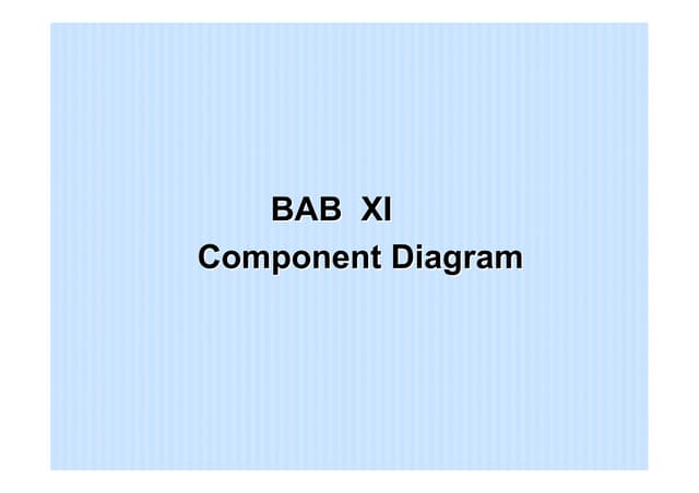 Bab 11 component diagram 2010