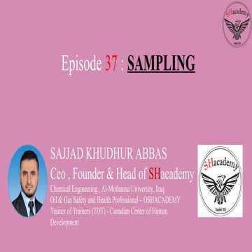 Episode 37 : SAMPLING