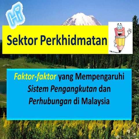 Bab13 sektor perkhidmatan( faktor2@kepentingan)