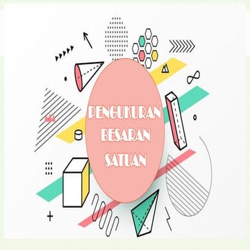 Materi Fisika Kelas X Besaran dan Pengukuran