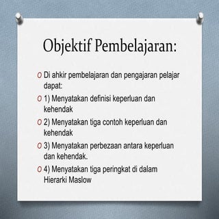 Bab 1 keperluan dan kehendak