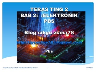 elektronik tingkatan 2