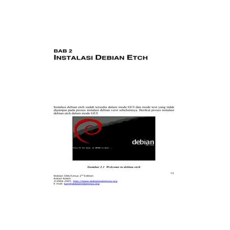 Bab 2 instalasi debian etch