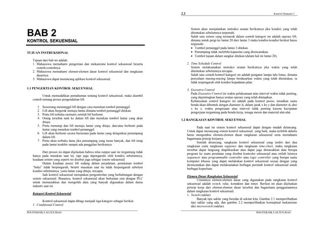 Bab 2 kontrol sekuensial PLC
