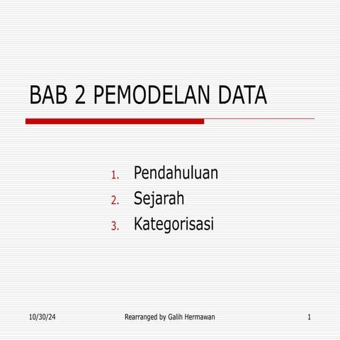 BAB 2 PEMODELAN DATA dan sejarah pemodelan.ppt