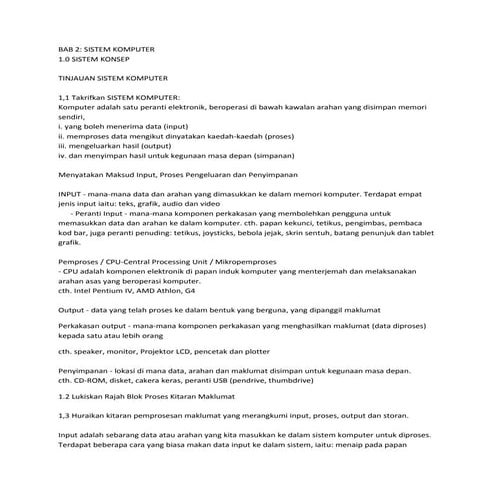 Bab 2 sistem komputer