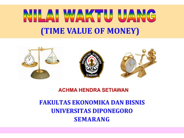 Chapter 2 Time Value Of Money Evaluation Of Project Ppt Chapter 2 Time Value Of Money Evaluation Of Project Ppt