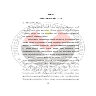 METODOLOGI PENELITIAN (Contoh Karya...