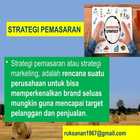 BAB 3. Strategi Pemasaran.pptx. mata kuliah kewirausahaan | PPTX
