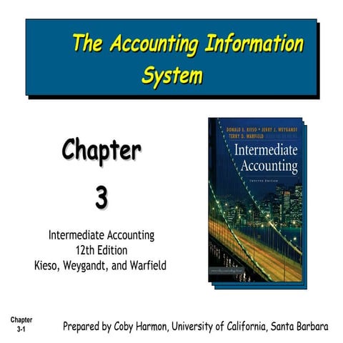 Bab 3 - The Accounting Information System