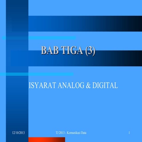 Bab 3(a) pengantar komunikasi data