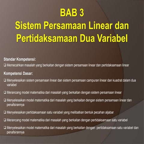Bab 3 sistem persamaan linear