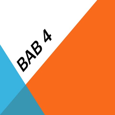 Bab 4 | PPTX