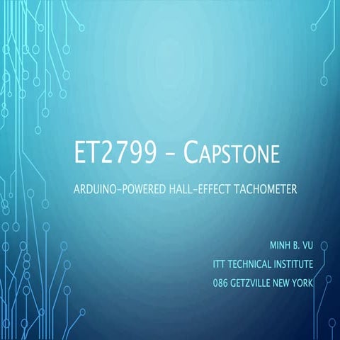 ET2799 Capstone presentation