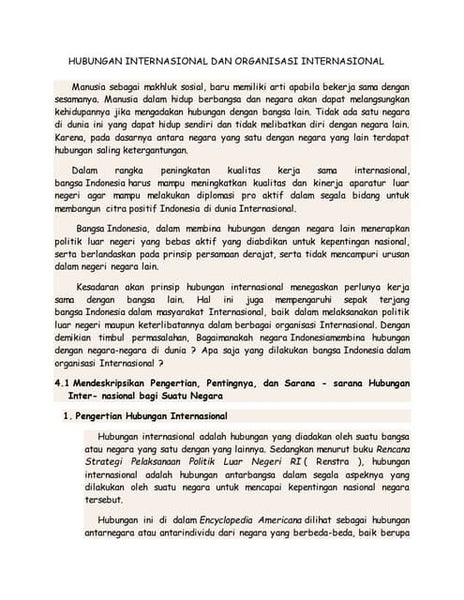 Faktor Internal Yang Mendorong Peningkatan Hubungan Internasional Adalah Faktor Pendorong Hubungan Internasional