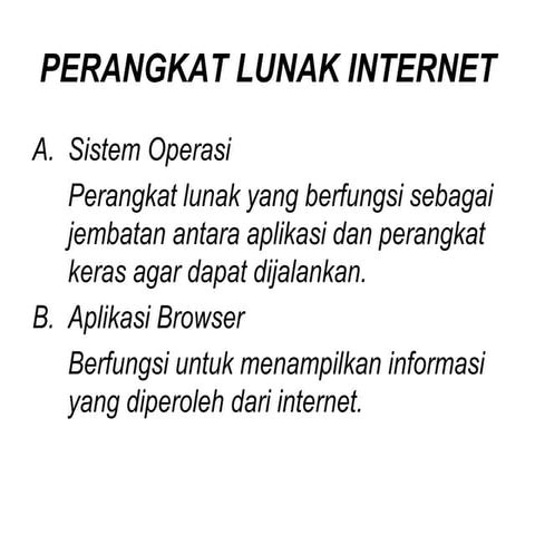 Bab 4 perangkat lunak pada internet