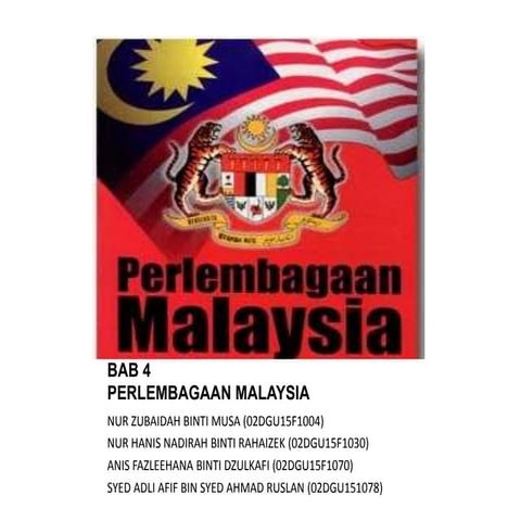 Bab 4 perlembagaan malaysia