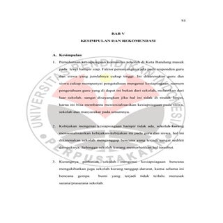 BAB 5 Kesimpulan dan Saran (Contoh ...