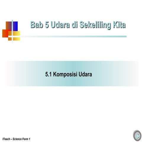 Bab 5. Udara Di Sekeliling Kita