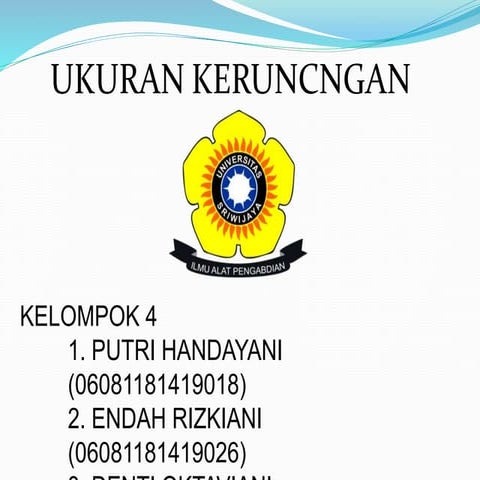 Ukuran Keruncingan