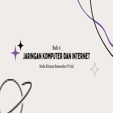 Bab 5 Jaringan Komputer dan Internet