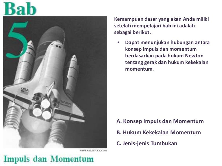 Bab 5 Impuls Dan Momentum