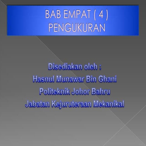 Bab 5 pengukuran ( mikrometer )