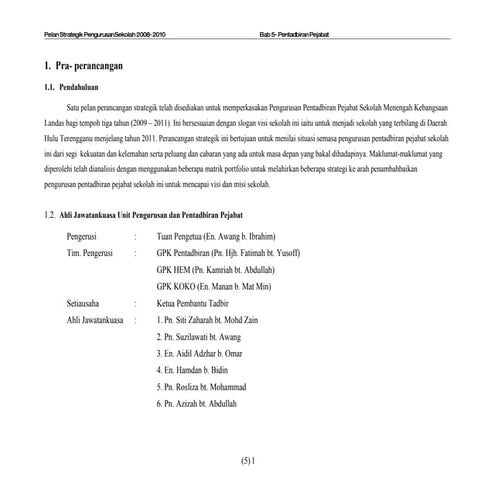 Bab 5 Pentadbiran Pejabat