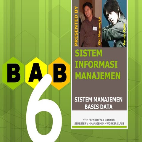 Bab 6   sistem manajemen basis data